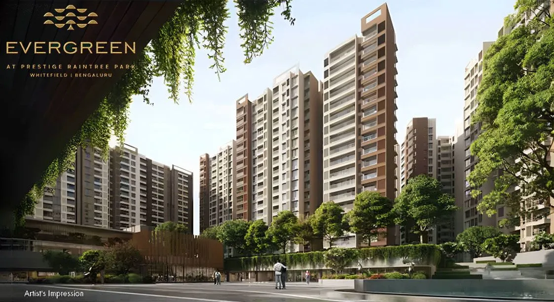 Prestige evergreen elevation